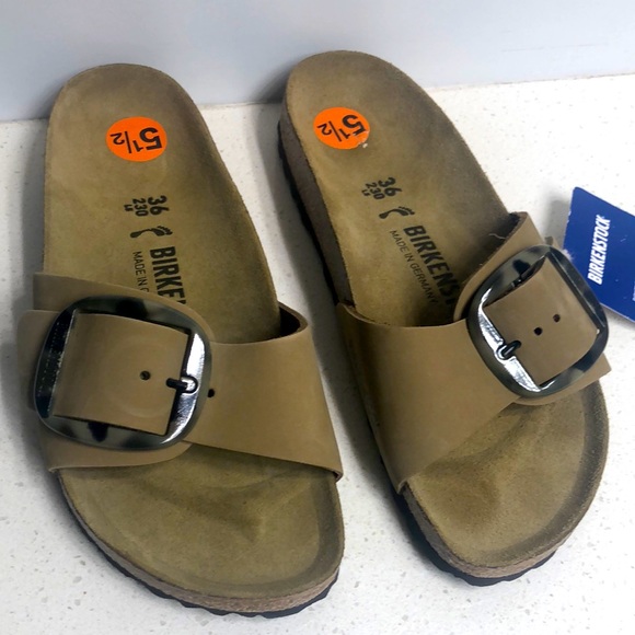 birkenstock with tortoise buckle